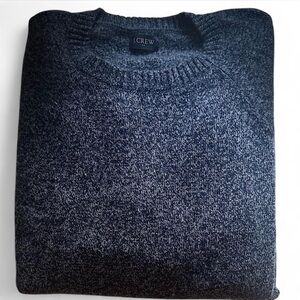 J. Crew Blue Crewneck Sweater